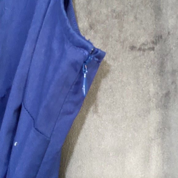 NWT Ann Taylor Loft Petites Sleeveless Wrap Self Tie Dress - Picture 4 of 5